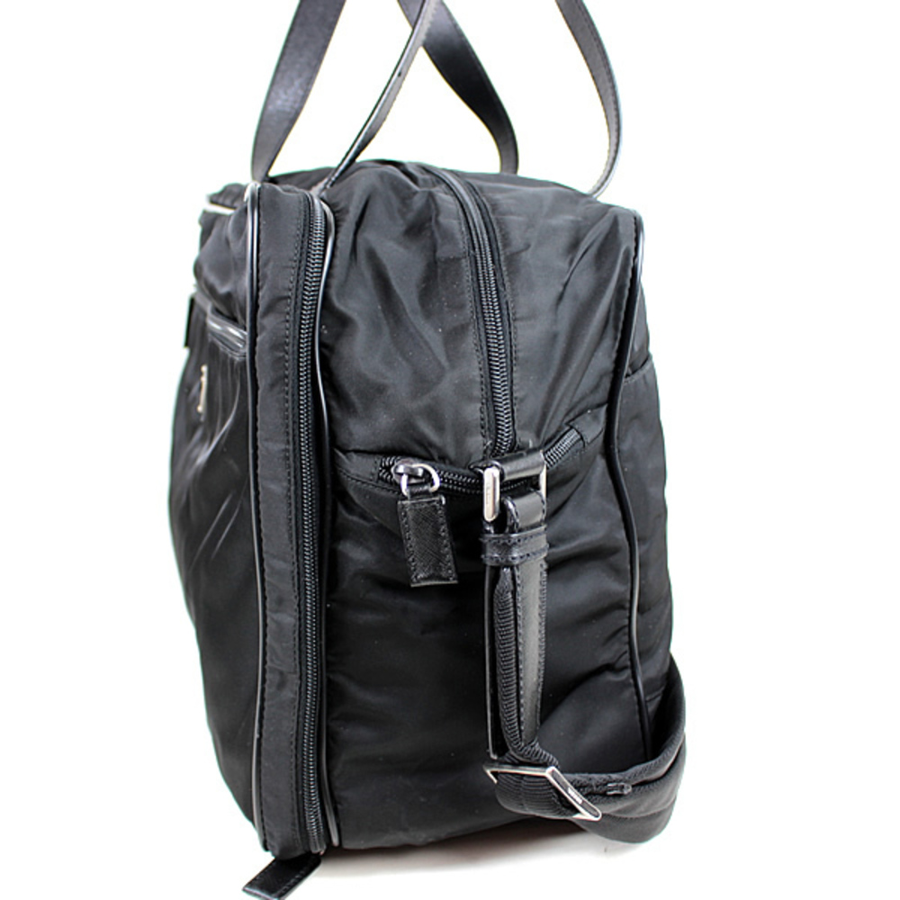 Prada Briefcase Document Bag Shoulder Crossbody B… - image 4